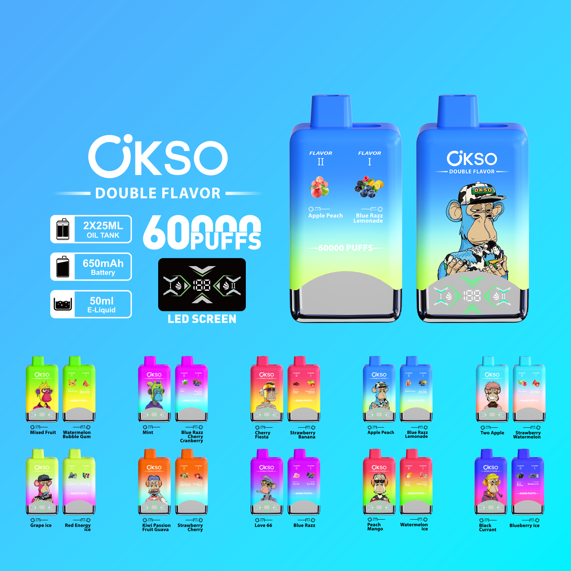 OKSO Double Flavor 60k gallery image 5