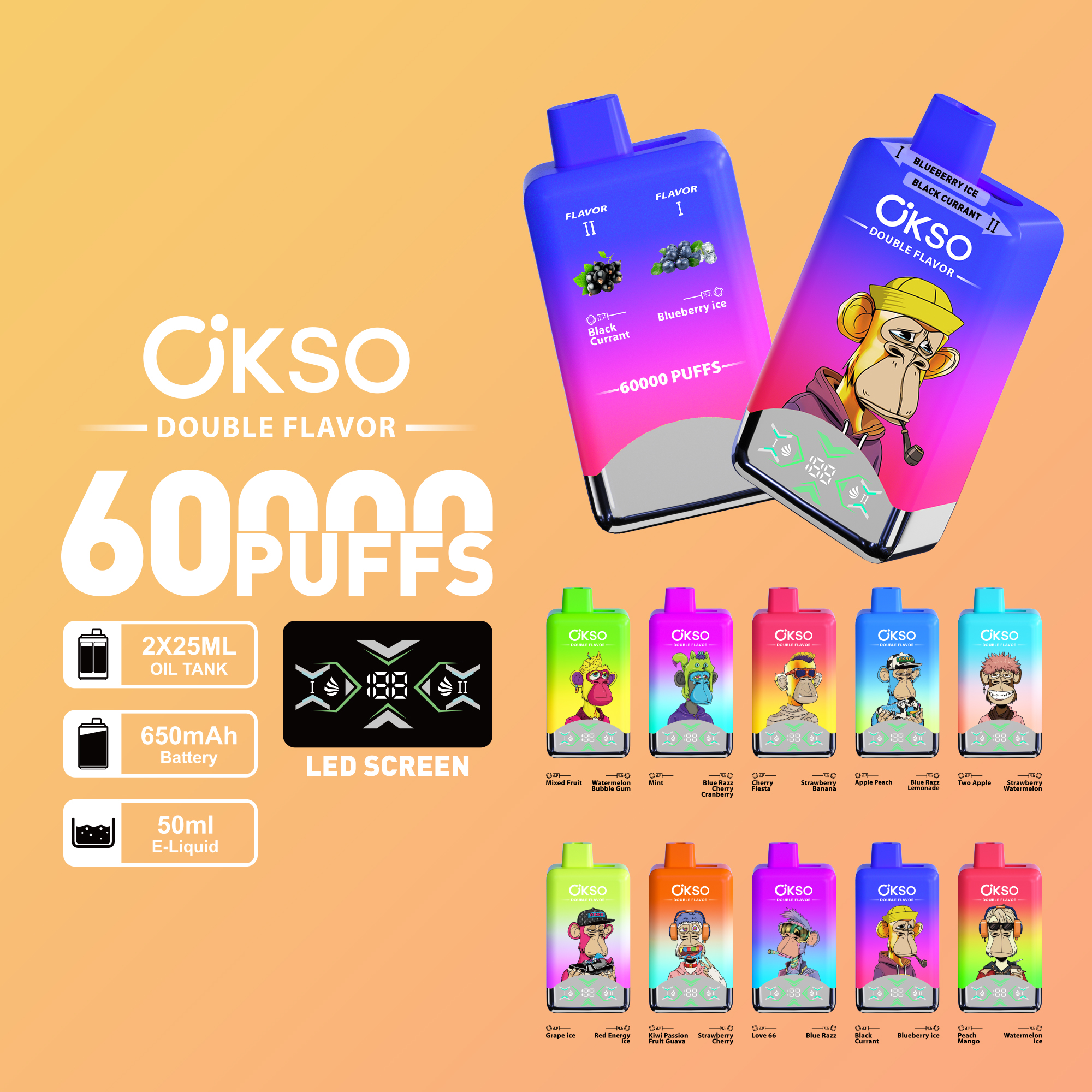 OKSO Double Flavor 60k gallery image 6