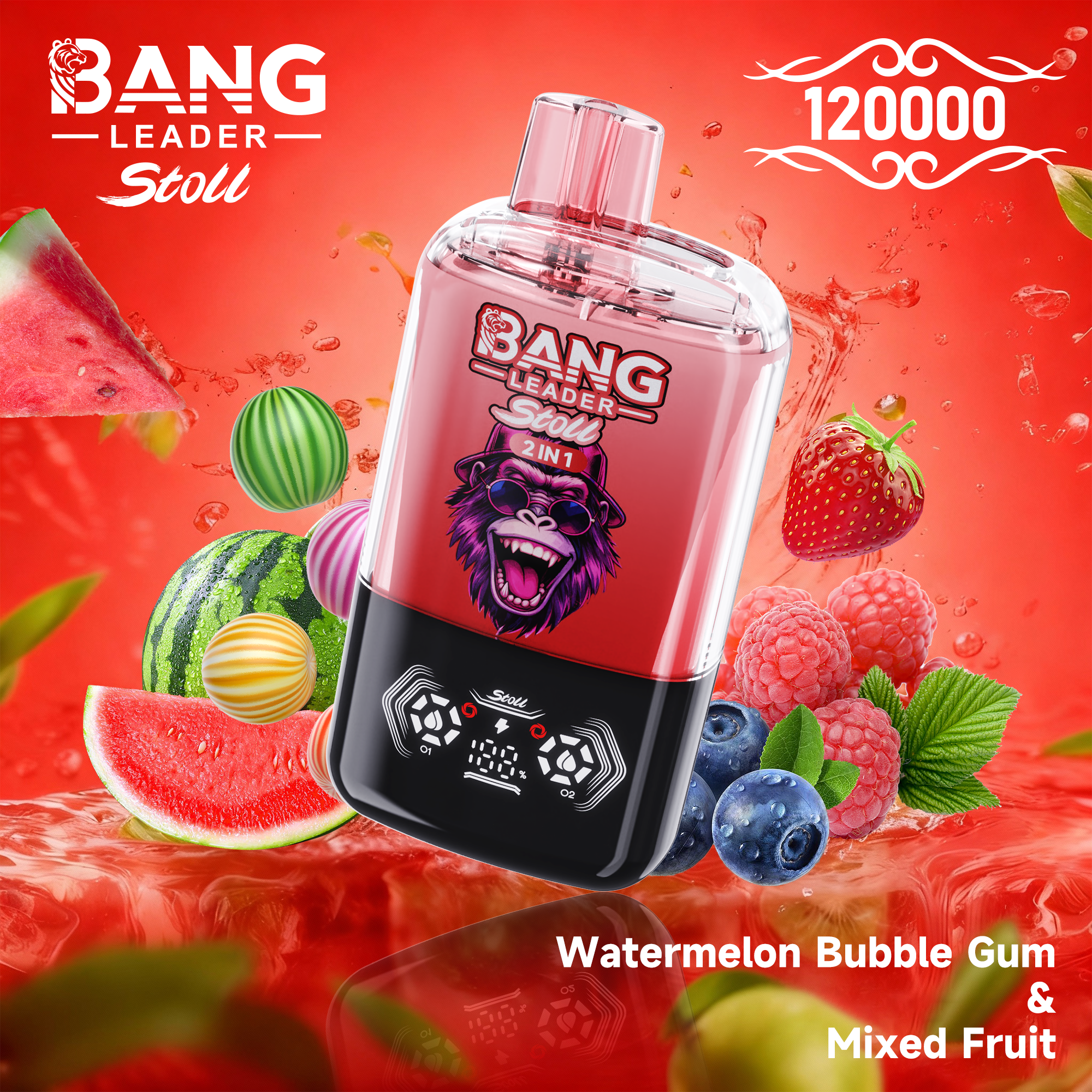 BANG LEADER 120K Dual Flavor Puffs Disposable Vape gallery image 3