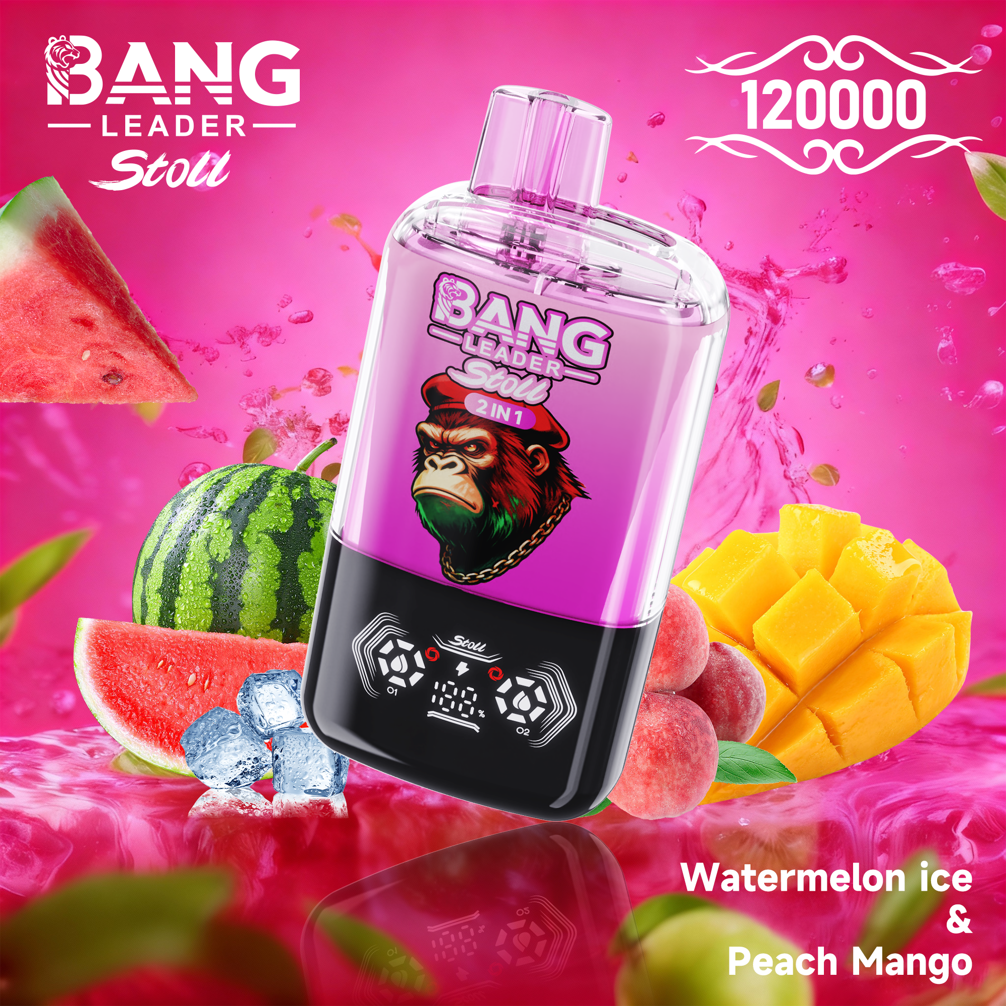 BANG LEADER 120K Dual Flavor Puffs Disposable Vape gallery image 5