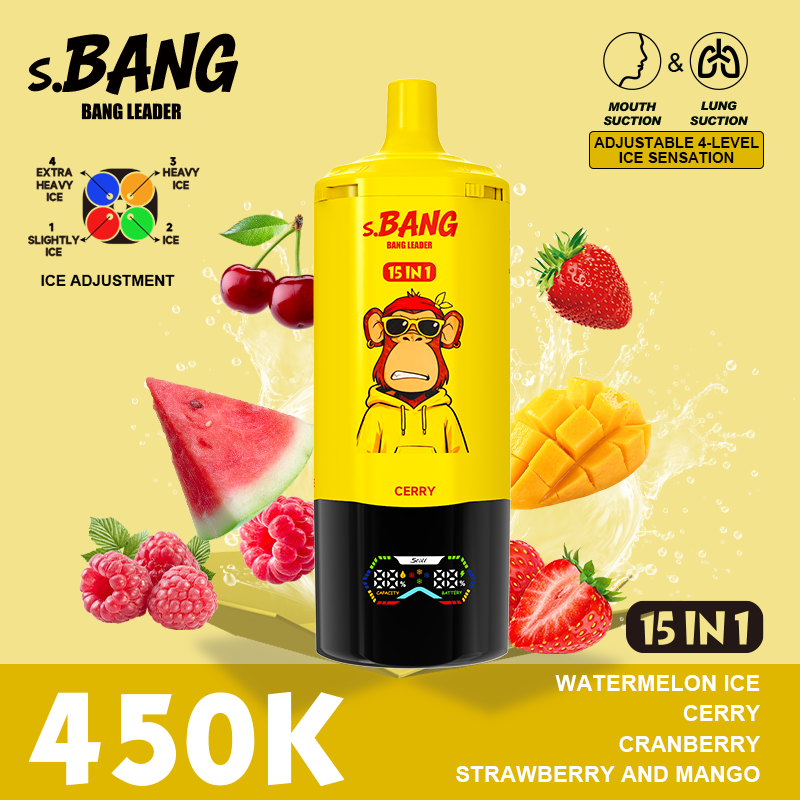 BANG LEADER 450K 15-in-1 Puffs Disposable Vape gallery image 3