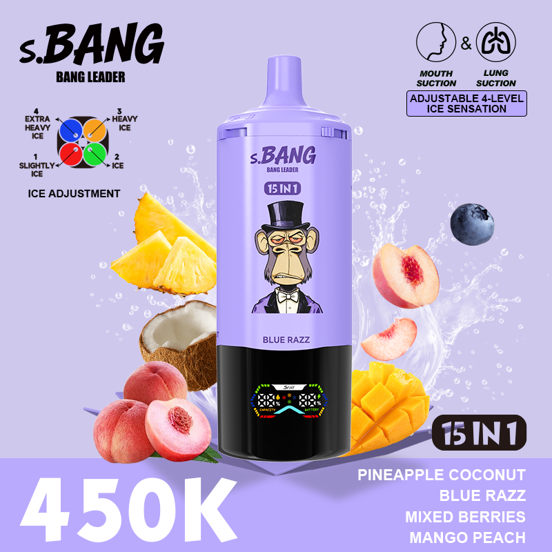 BANG LEADER 450K 15-in-1 Puffs Disposable Vape gallery image 6