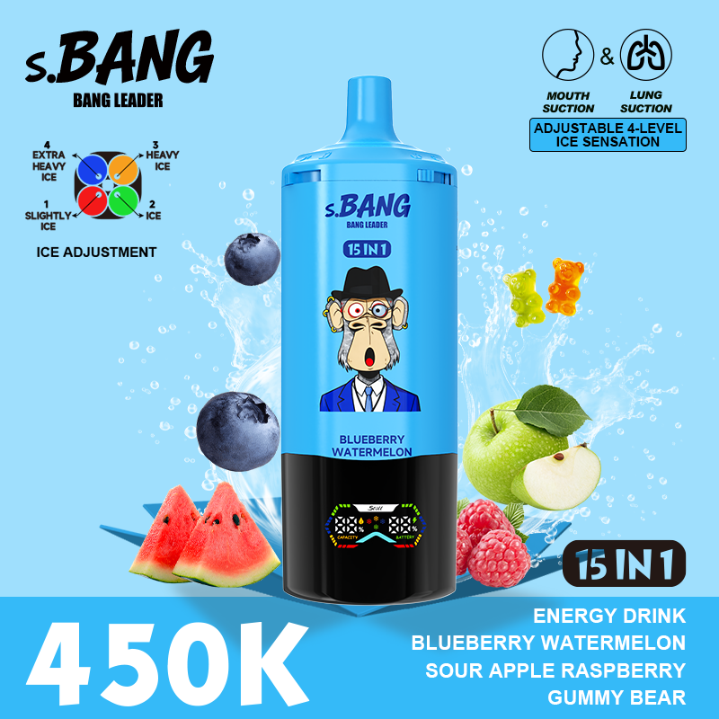BANG LEADER 450K 15-in-1 Puffs Disposable Vape gallery image 7