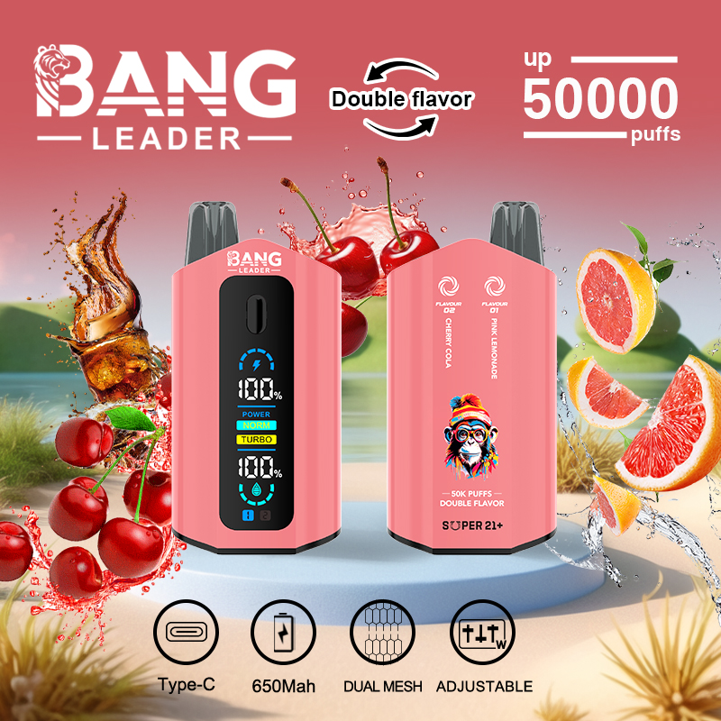 BANG LEADER 50K Dual Flavor Puffs Disposable Vape gallery image 3