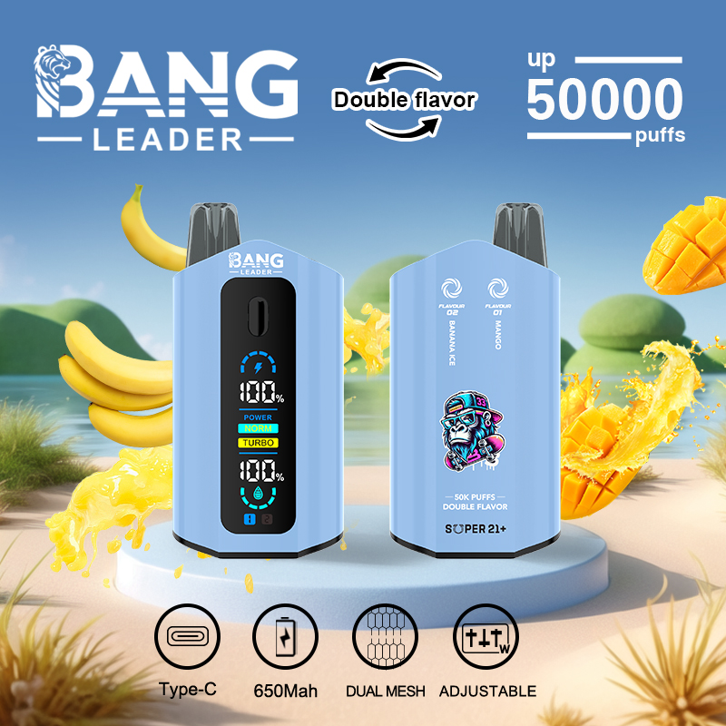 BANG LEADER 50K Dual Flavor Puffs Disposable Vape gallery image 7