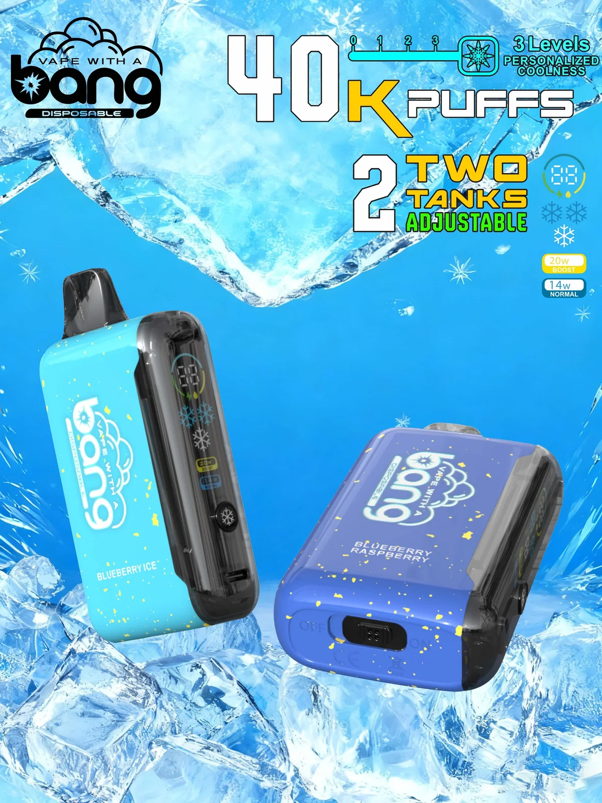 Bang 40K Pen 40000 Puffs Disposable Vape