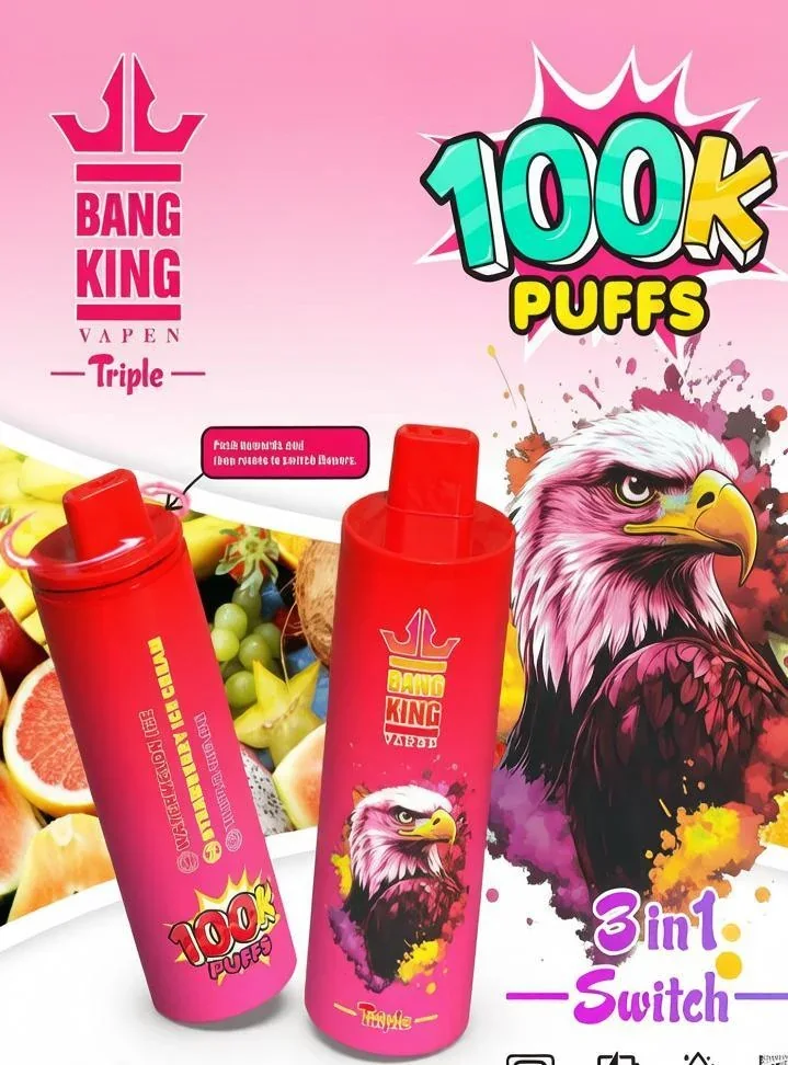 BangKing 100K Triple 6-in-1 100000 Puffs Disposable Vape gallery image 2