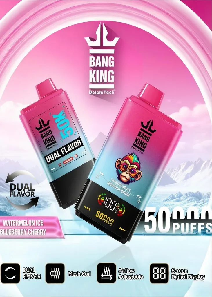 BangKing 50K Dual 6-in-1 50000 Puffs Disposable Vape