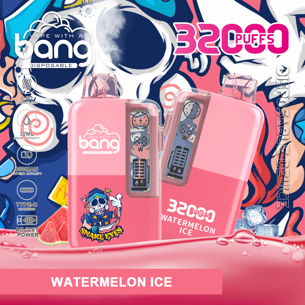 Bang 32000 Puffs Disposable Vape - 650mAh Battery, 32ml E-liquid, Multiple Nicotine Strength Options gallery image 4