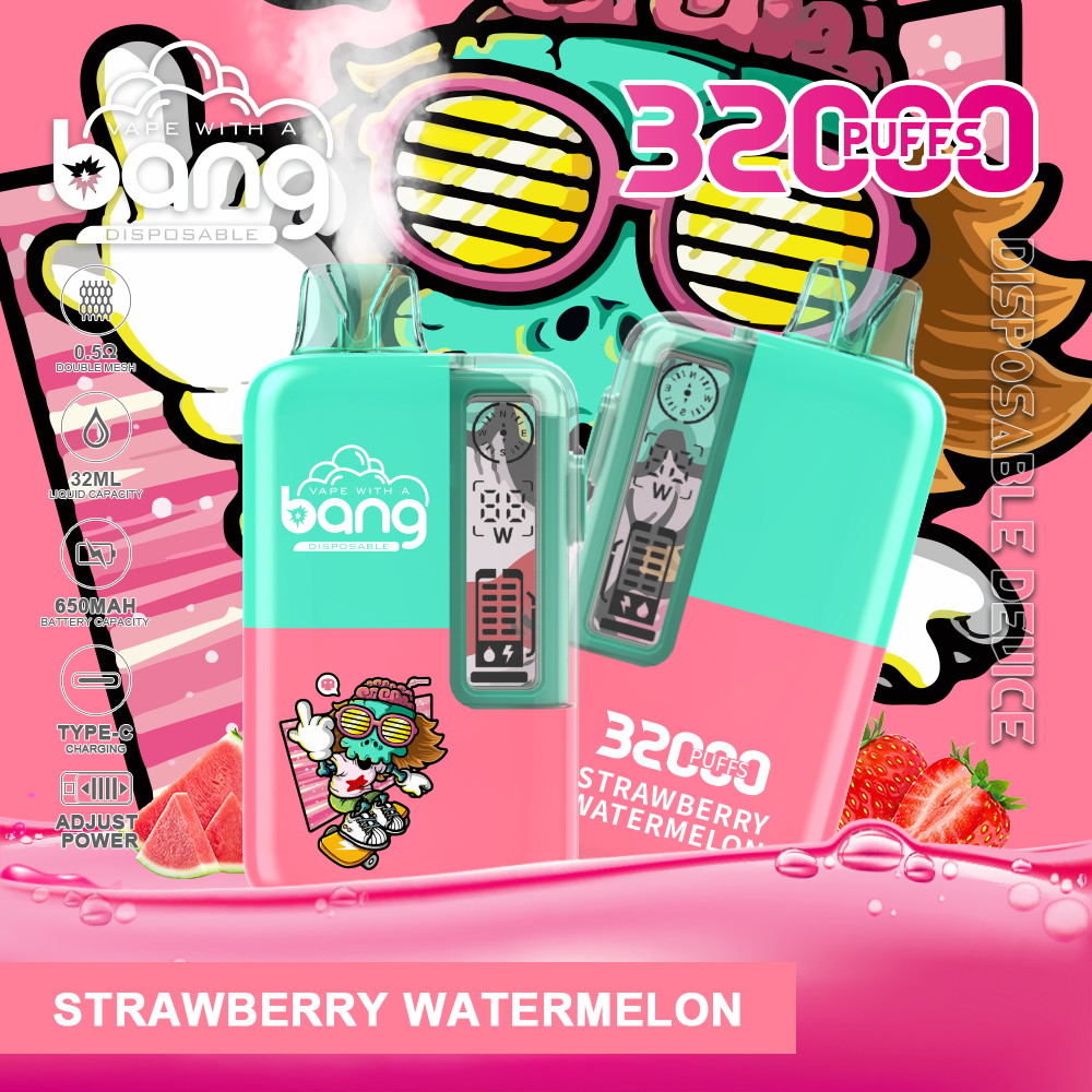 Bang 32000 Puffs Disposable Vape - 650mAh Battery, 32ml E-liquid, Multiple Nicotine Strength Options gallery image 5