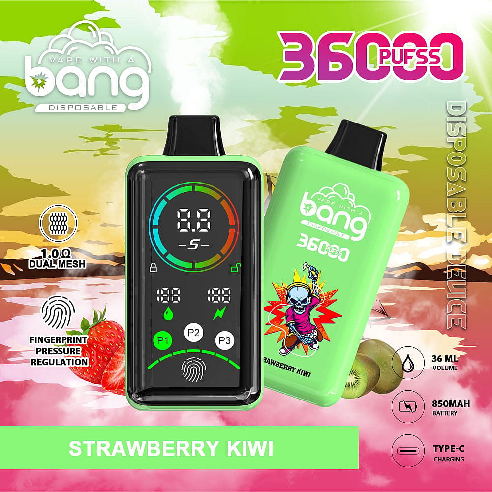 Bang 36000 Power Disposable Vape - 850mAh Battery, 36mL E-Liquid, 0% to 5% Nicotine Options gallery image 8