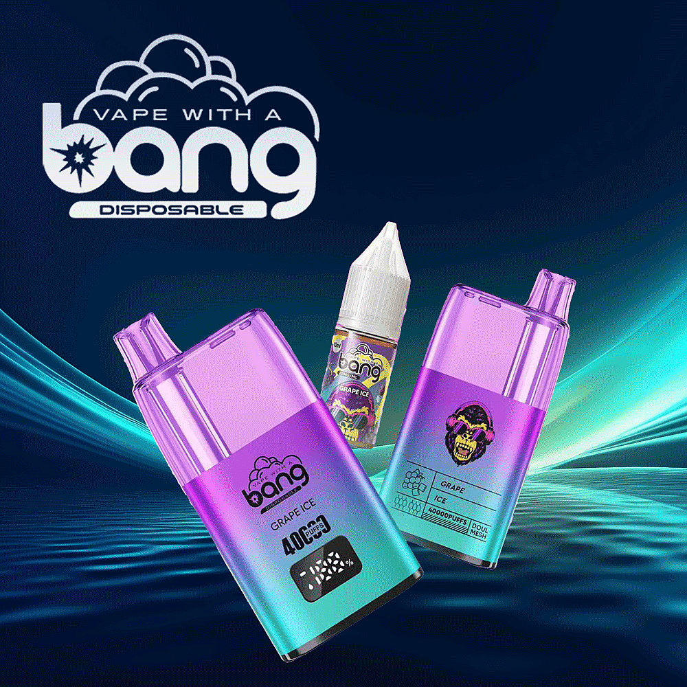 Bang 40000 Puffs Oil Vape - 650mAh Battery, 10mL Refillable, Adjustable Airflow & Child Lock