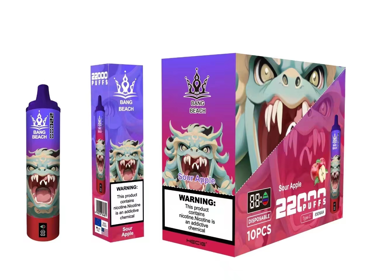 Bang beach 22000 Puffs Disposable Vape gallery image 3