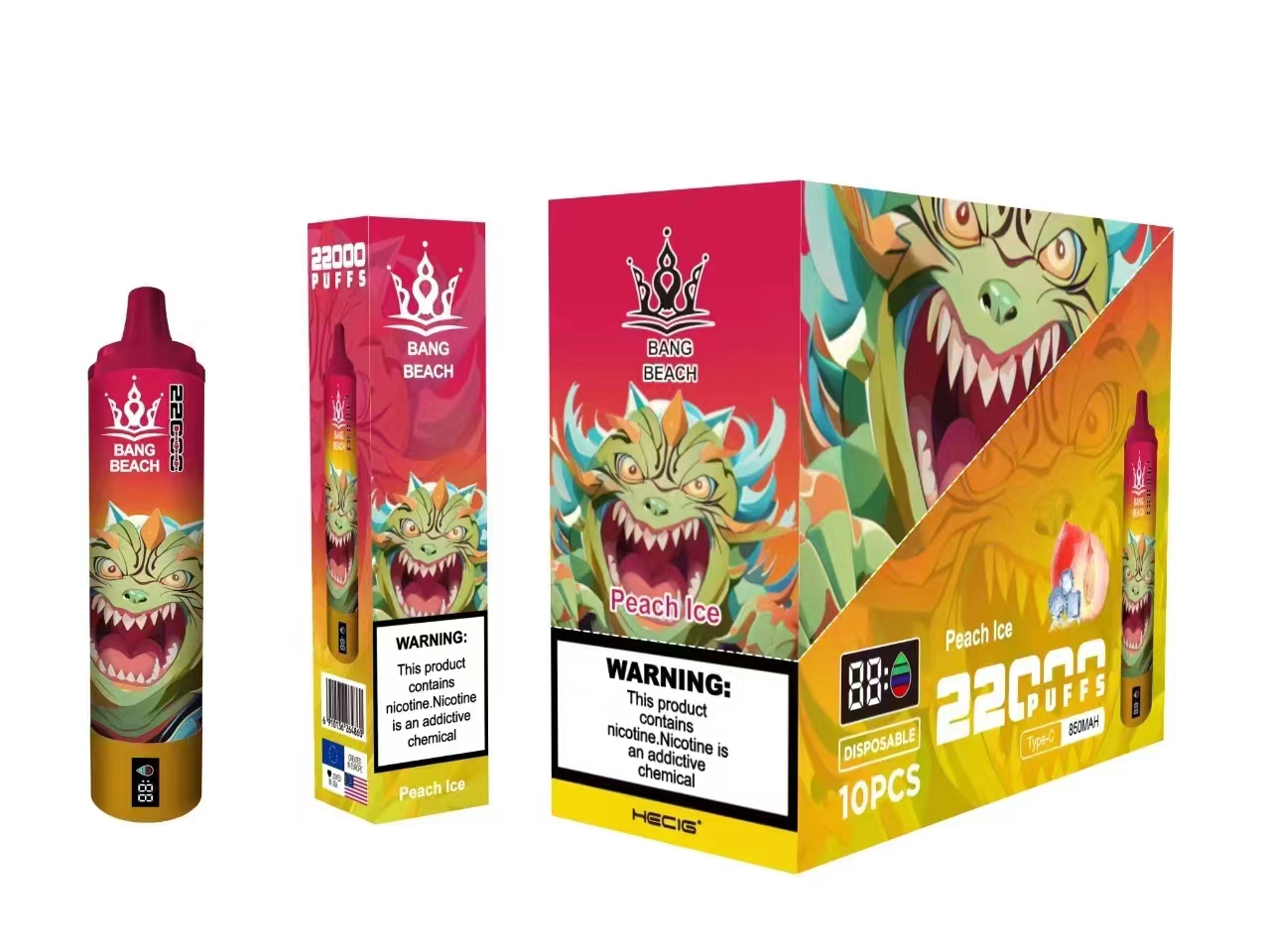Bang beach 22000 Puffs Disposable Vape gallery image 5
