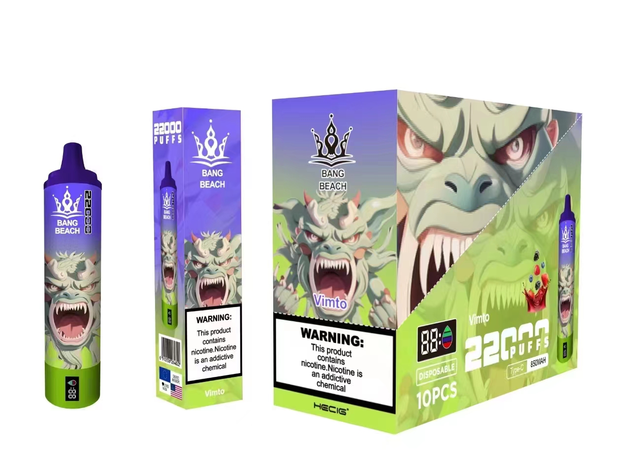 Bang beach 22000 Puffs Disposable Vape gallery image 8