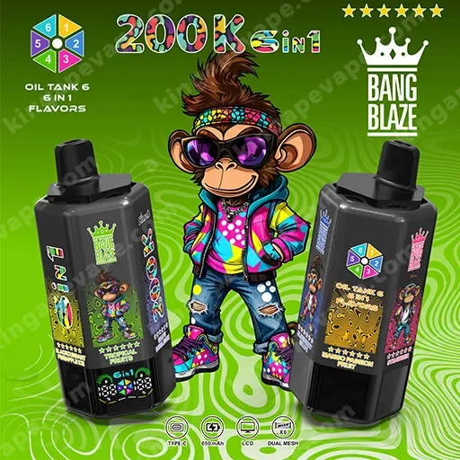 Bang Blaze 200K Puffs Disposable Vape gallery image 4