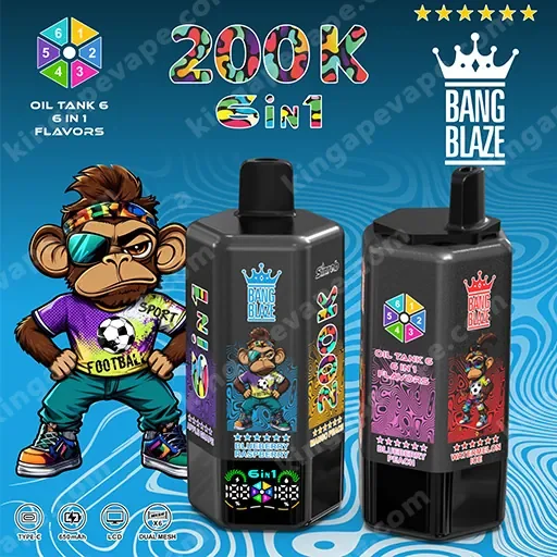 Bang Blaze 200K Puffs Disposable Vape gallery image 6