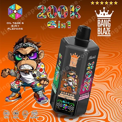 Bang Blaze 200K Puffs Disposable Vape gallery image 7
