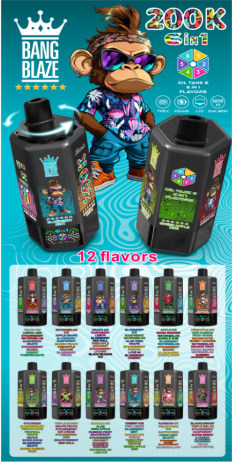 Bang Blaze 200K Puffs Disposable Vape