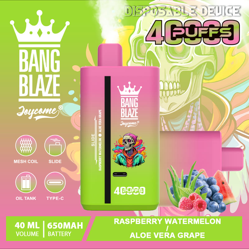 Bang Blaze 40000 Puffs Vape | 40ML Dual-Flavor E-liquid, 650mAh Battery, Type-C Recharge, 32 Flavor Combos gallery image 4