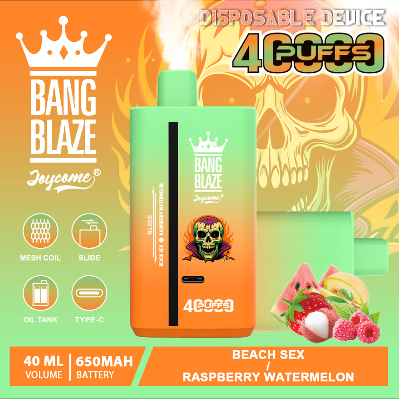 Bang Blaze 40000 Puffs Vape | 40ML Dual-Flavor E-liquid, 650mAh Battery, Type-C Recharge, 32 Flavor Combos gallery image 8