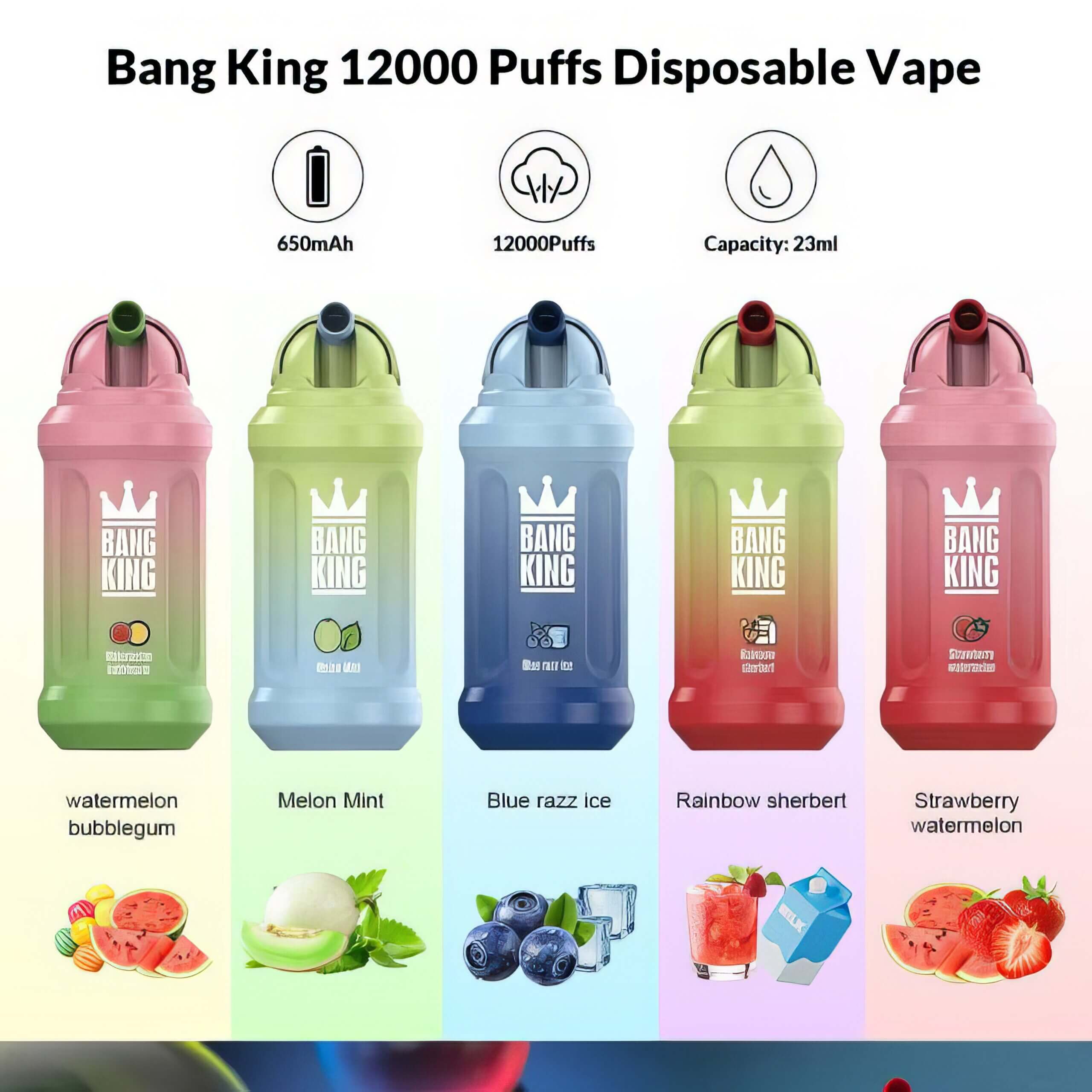 Bang King 15000 puffs Disposable Vape