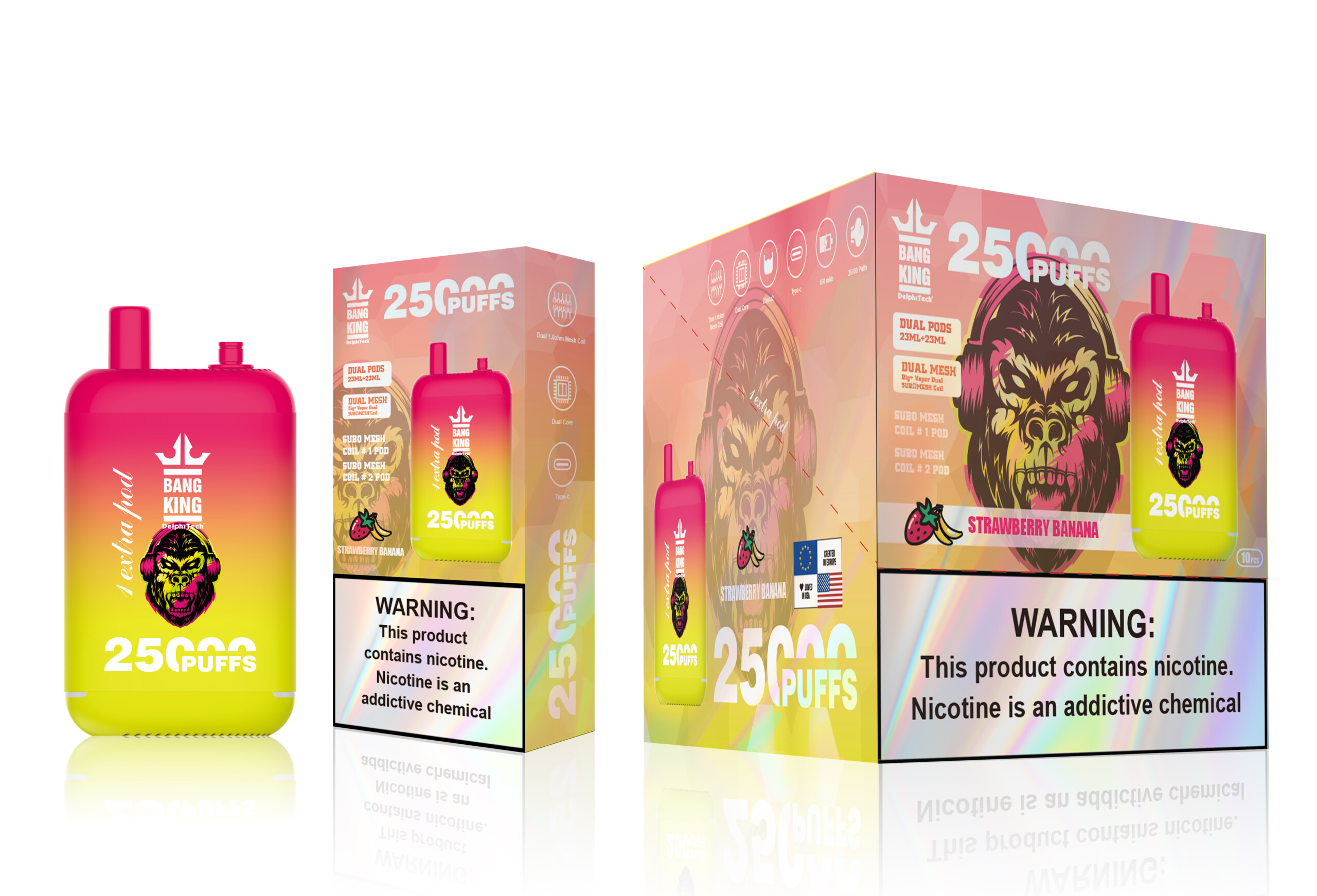 Bang King 25000 Puffs Disposable Vape gallery image 3