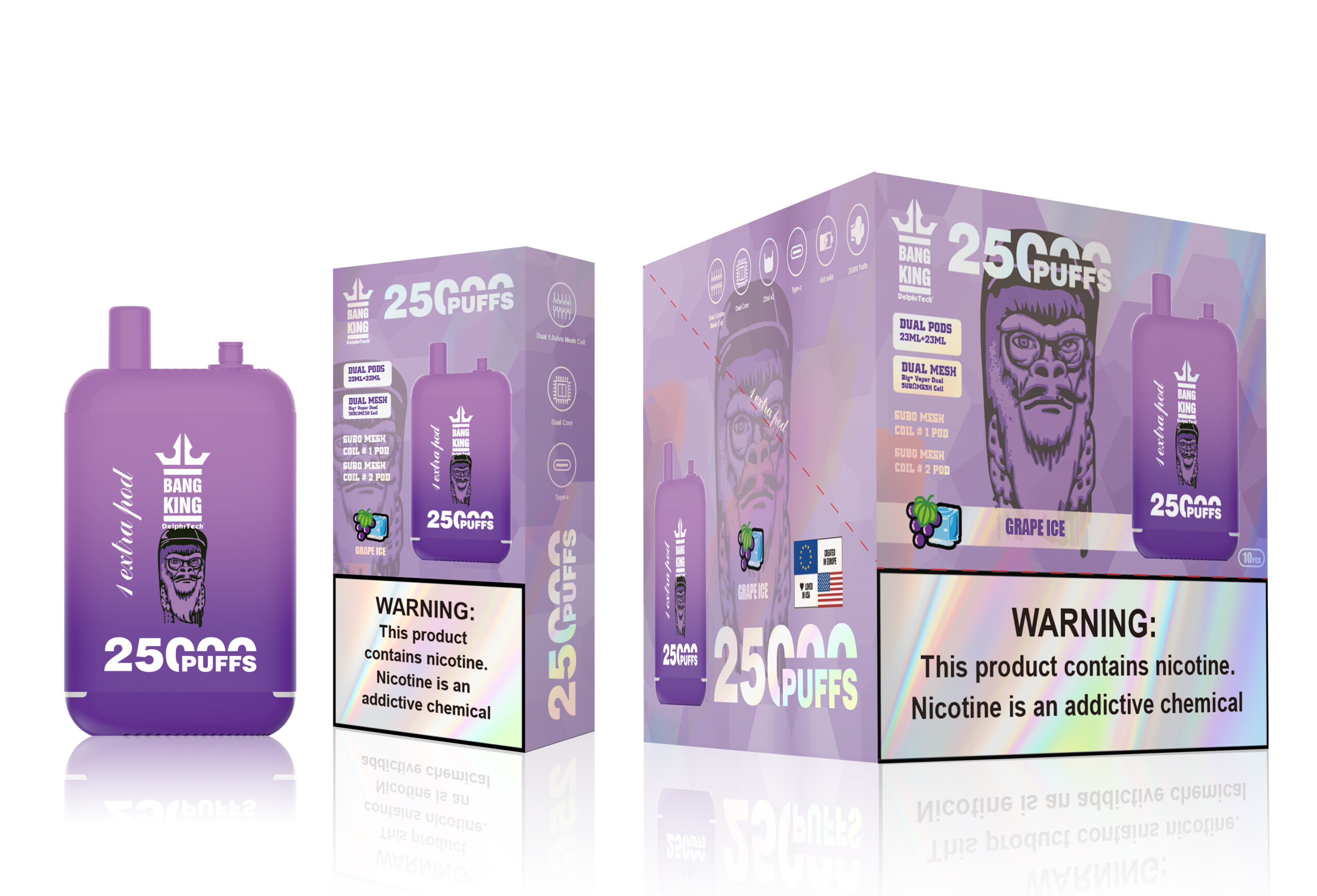 Bang King 25000 Puffs Disposable Vape gallery image 4