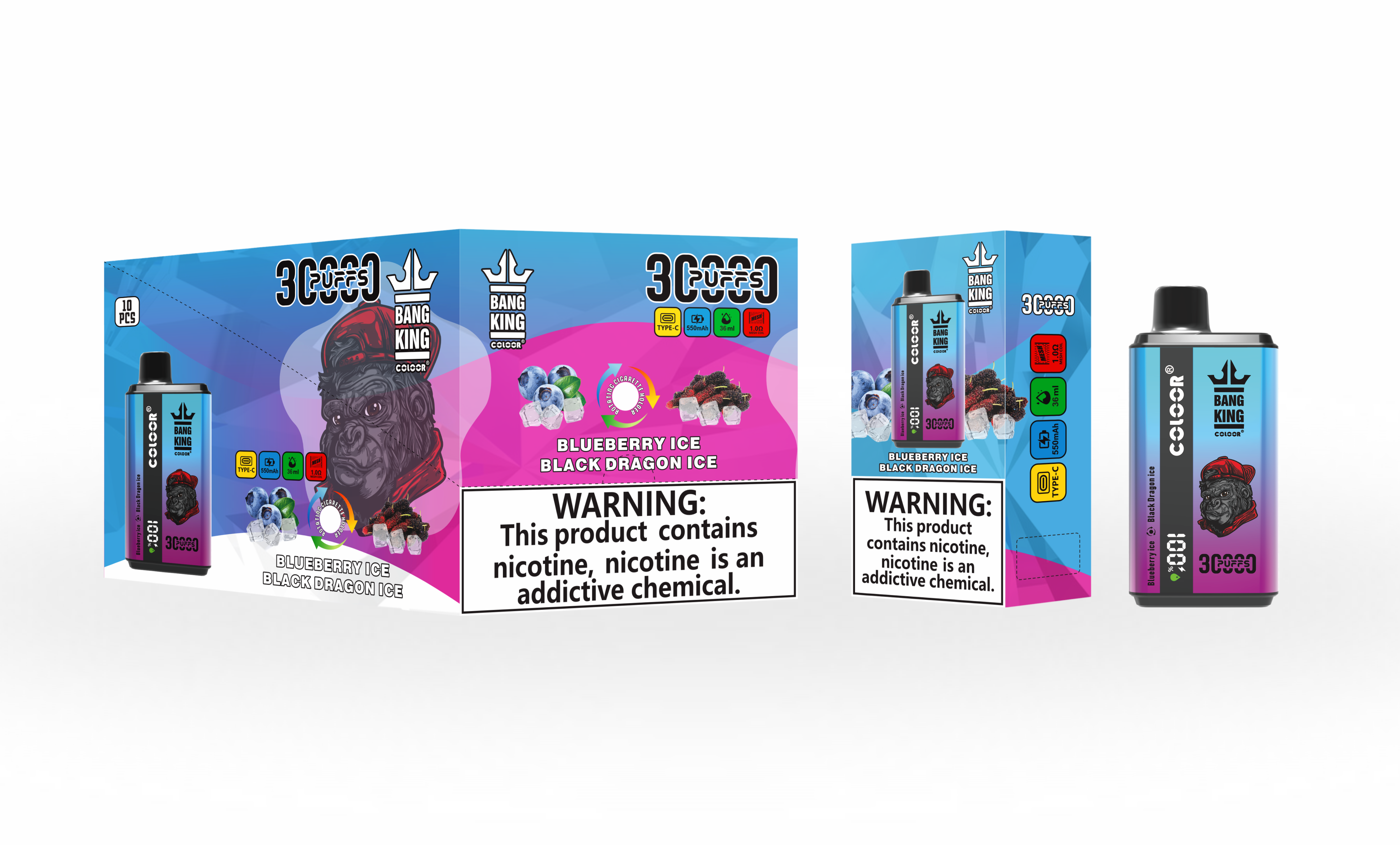 Bang King 30000 Puffs Disposable Vape gallery image 1