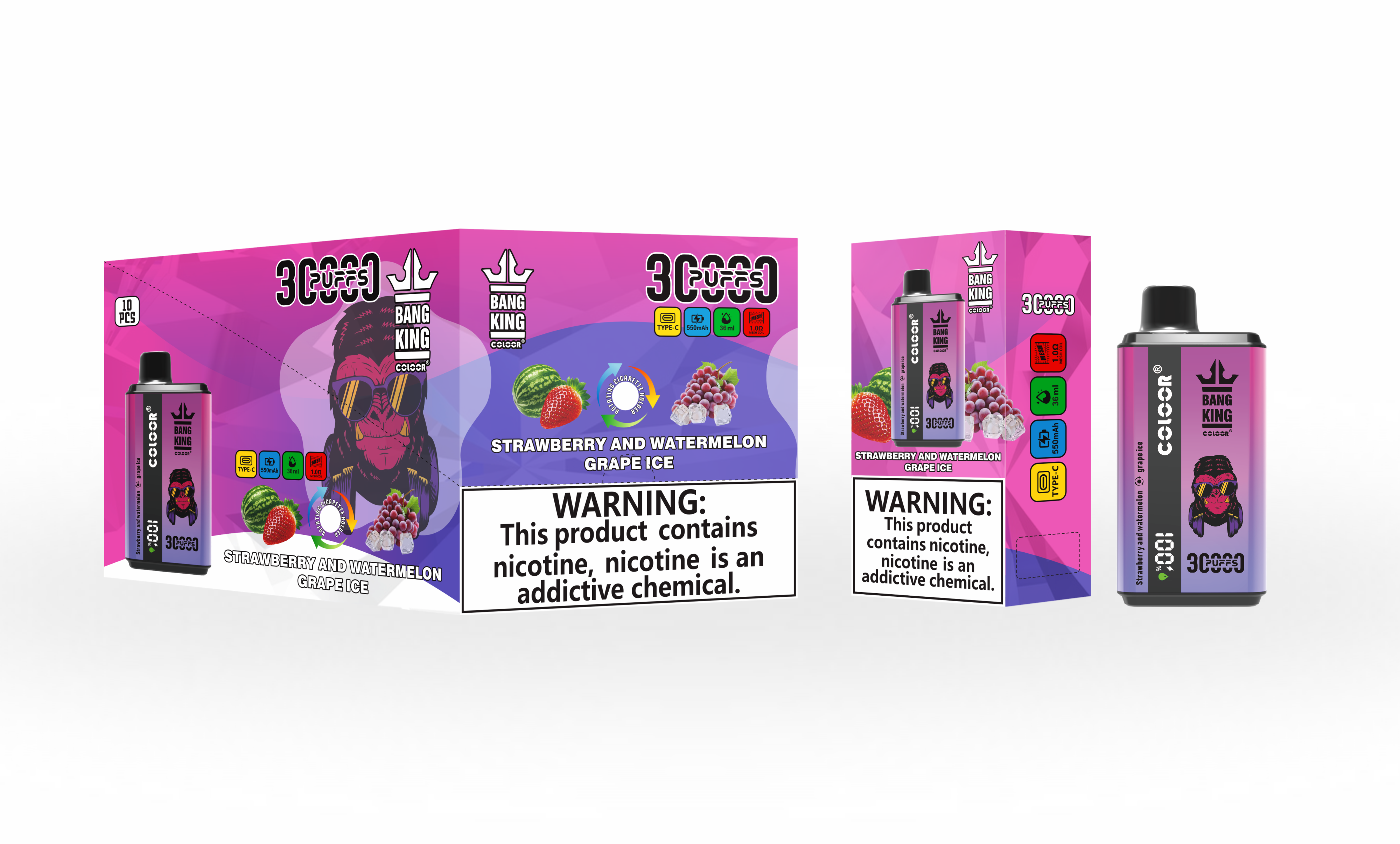 Bang King 30000 Puffs Disposable Vape gallery image 2