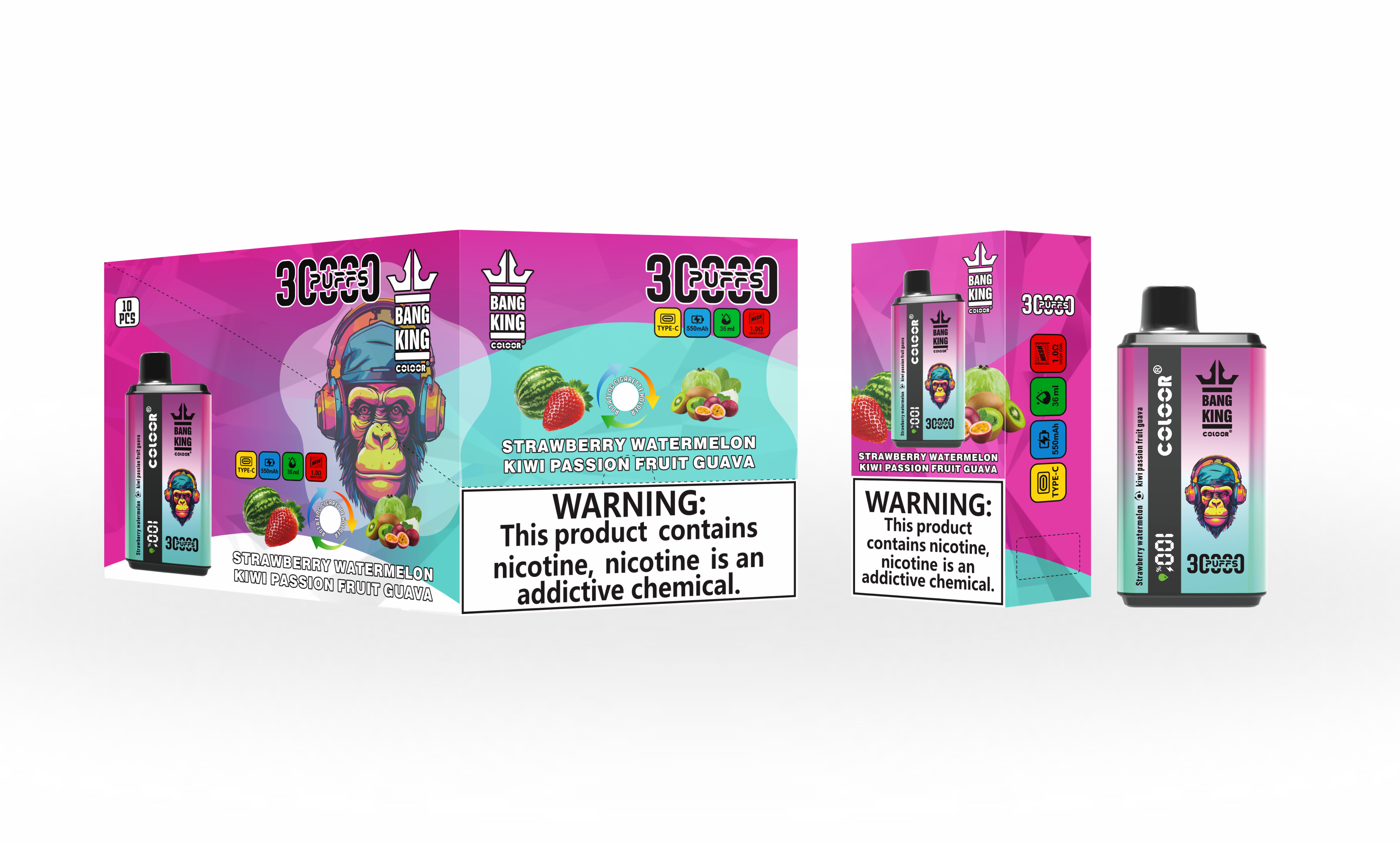 Bang King 30000 Puffs Disposable Vape gallery image 3