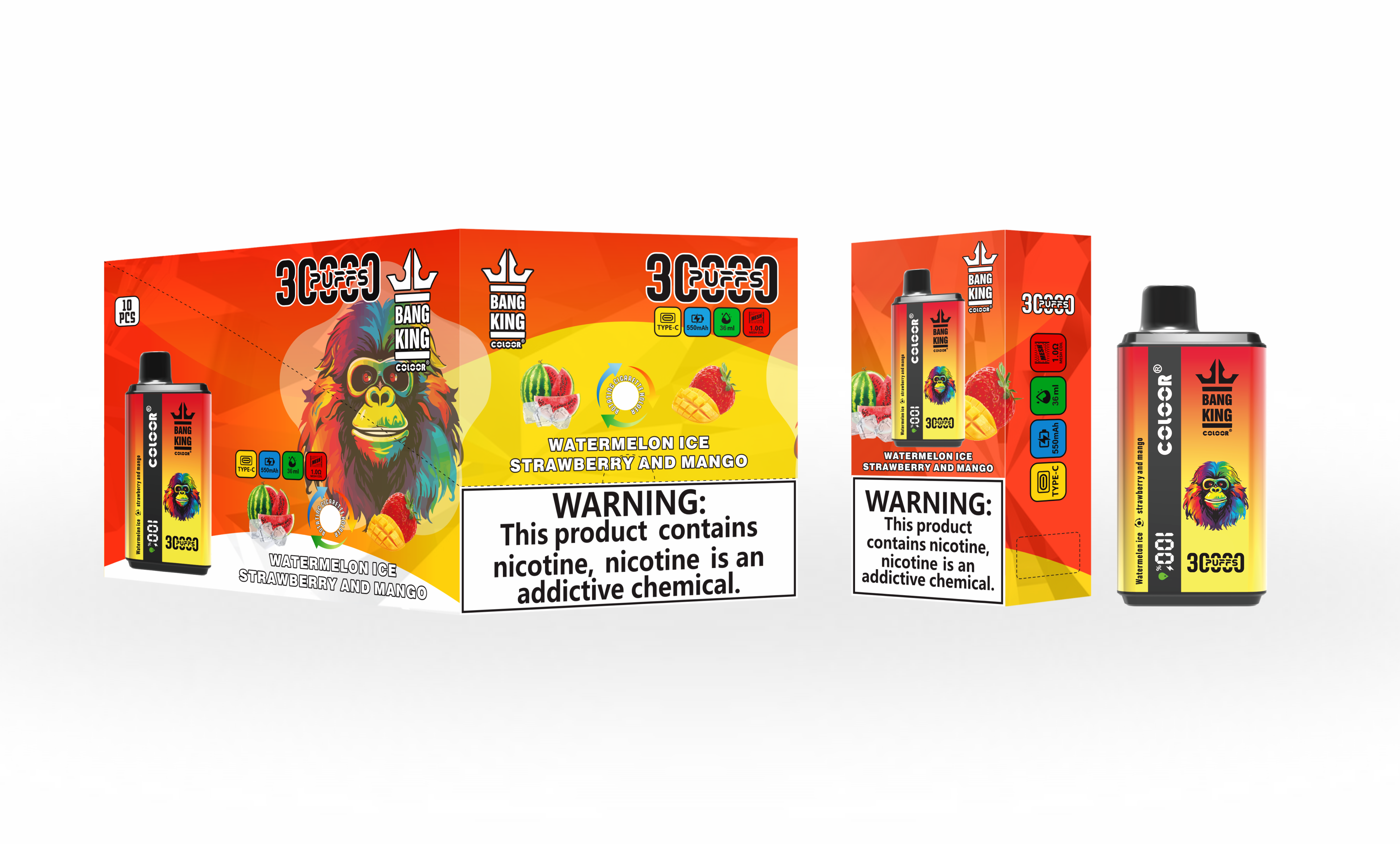 Bang King 30000 Puffs Disposable Vape gallery image 4