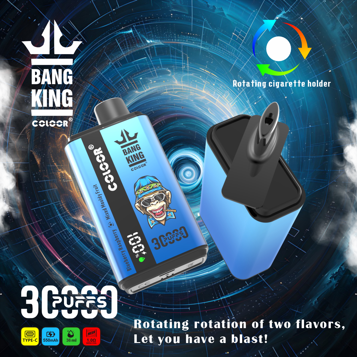 Bang King 30000 Puffs Disposable Vape(EU Warehouse) gallery image 4