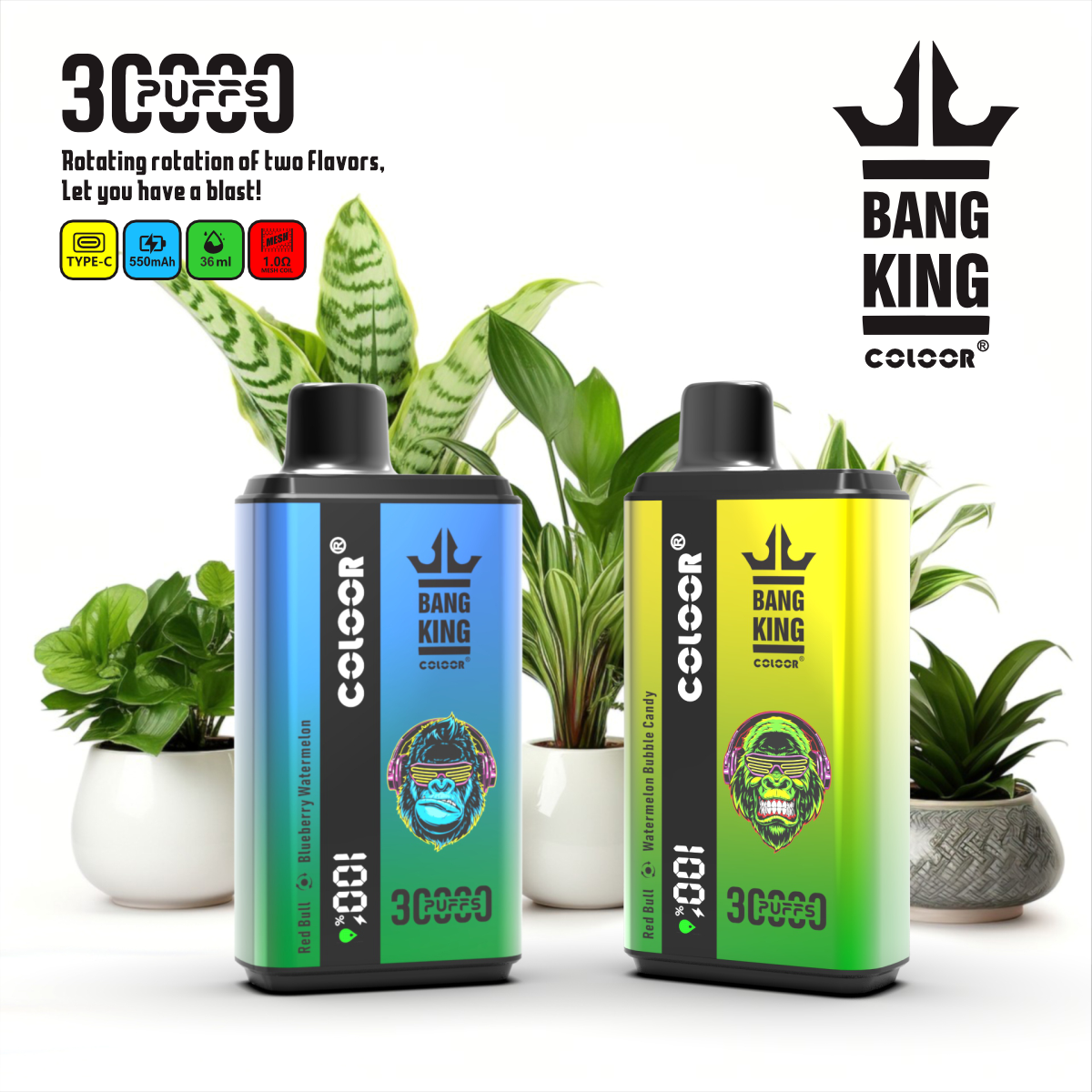 Bang King 30000 Puffs Disposable Vape(EU Warehouse)