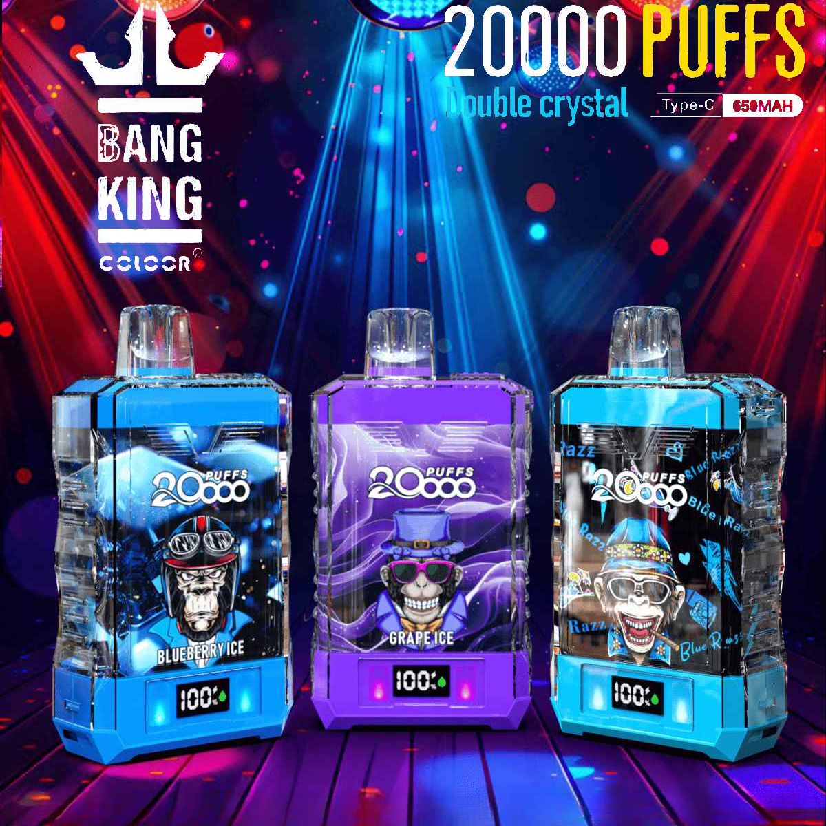 Bang king crystal 20000 puffs Disposable Vape