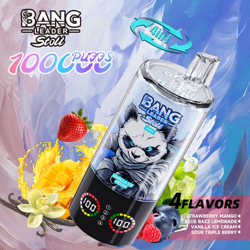 Bang Leader 100000 Puffs 4-in-1 Vape – Multi-Flavor System | 850mAh Power | Mesh Coil | Type-C Recharge | OEM/ODM gallery image 4