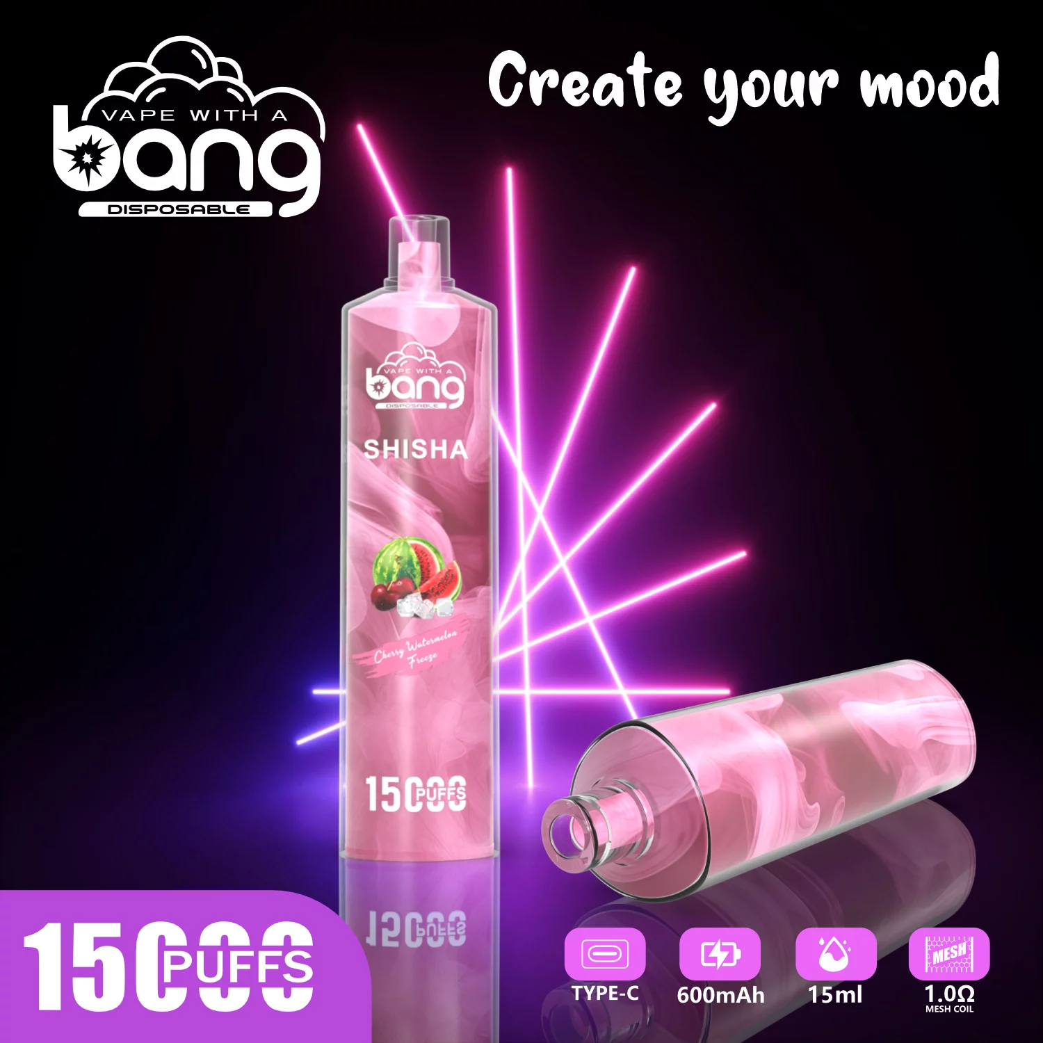 Bang SHISHA 15000 puffs Disposable Vape gallery image 6
