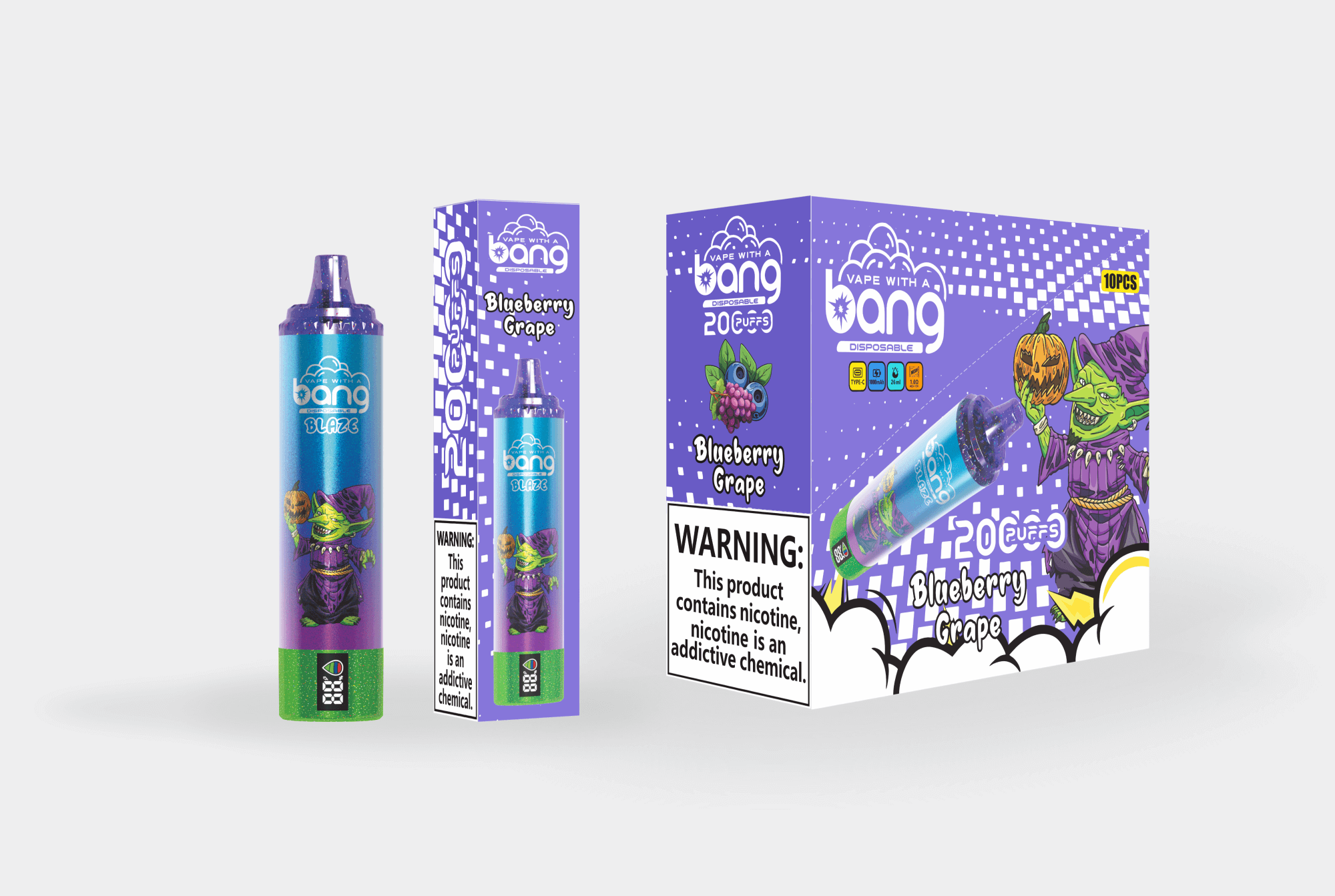 Bang tornado 20000 puffs Disposable Vape gallery image 3