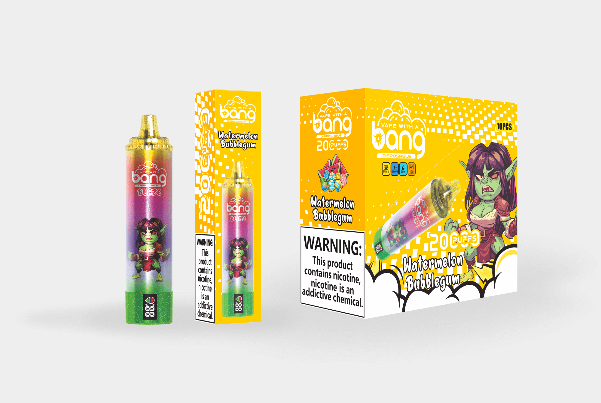 Bang tornado 20000 puffs Disposable Vape gallery image 7