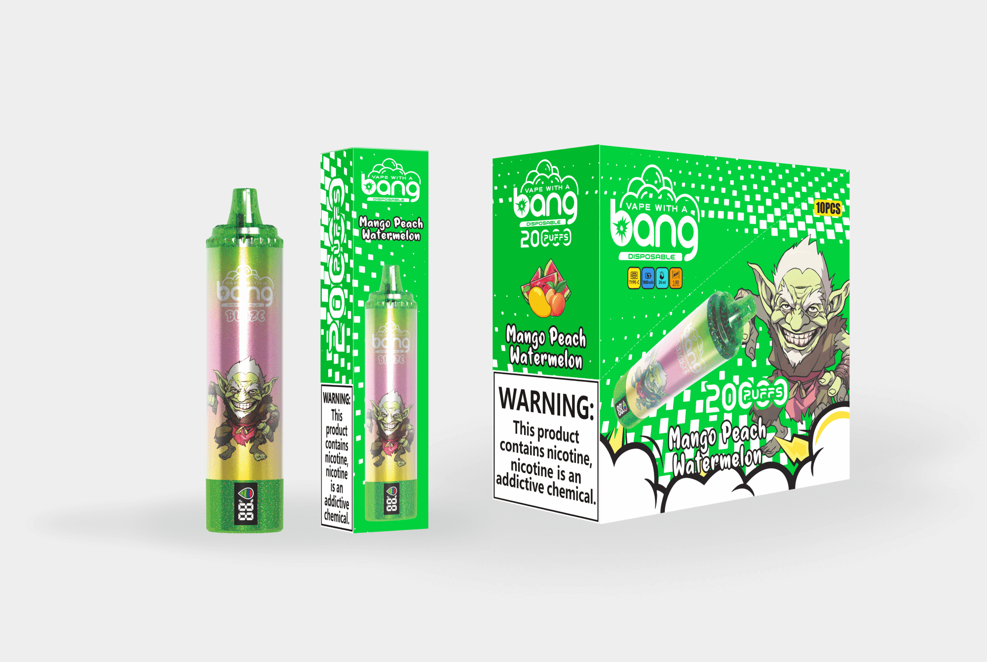 Bang tornado 20000 puffs Disposable Vape gallery image 8