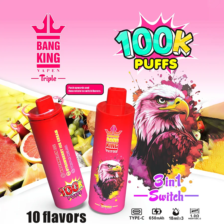 BangKing 100K Puffs 3-in-1 Christmas Edition Vape