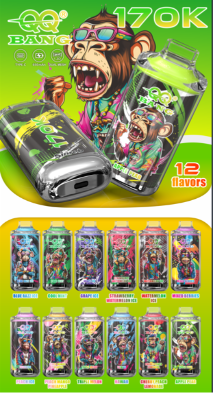 QQBANG 170K Puffs Disposable Vape