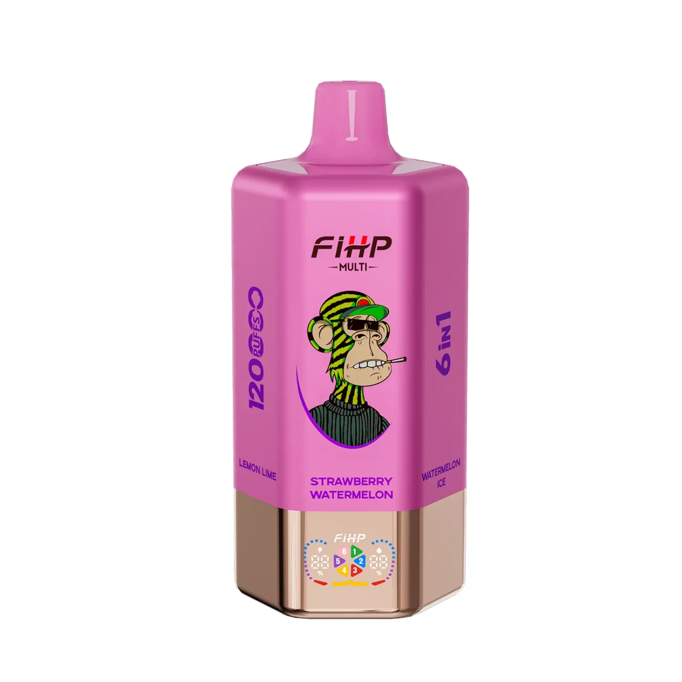 FIHP 120000 Puffs 6in1 Multiple Flavors Disposable Vape