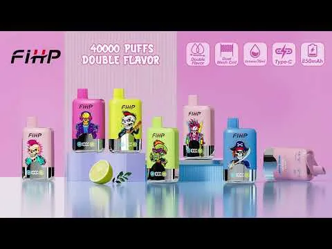 FIHP 40000 Puffs Double Flavors Disposable Vape gallery image 3