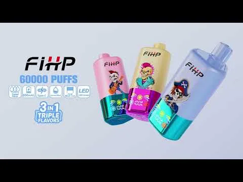 FIHP 60000 Puffs 3in1 Triple Flavors Disposable Vape gallery image 2