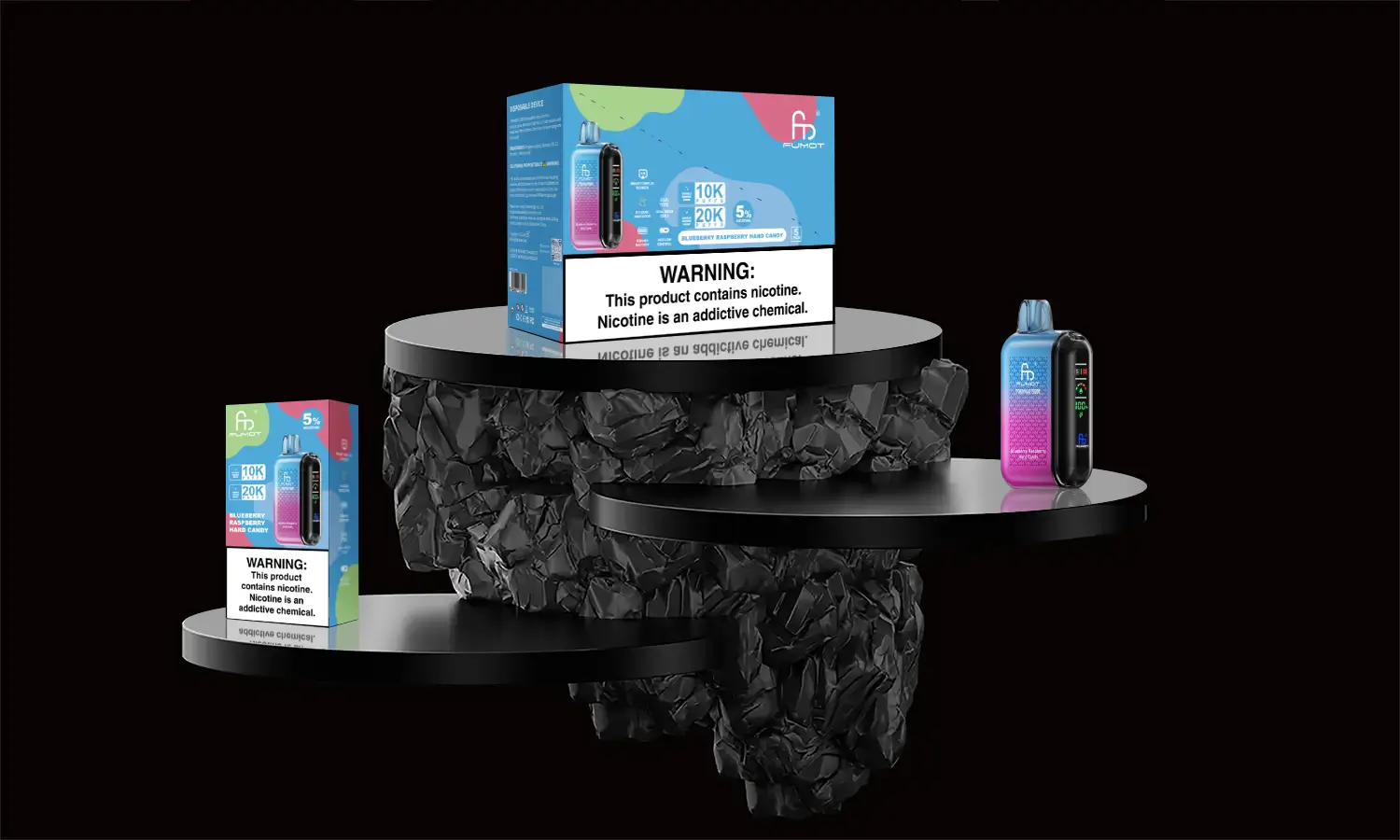 Fumot Tornado 20000 Puffs Dual Mesh Disposable Vape gallery image 2