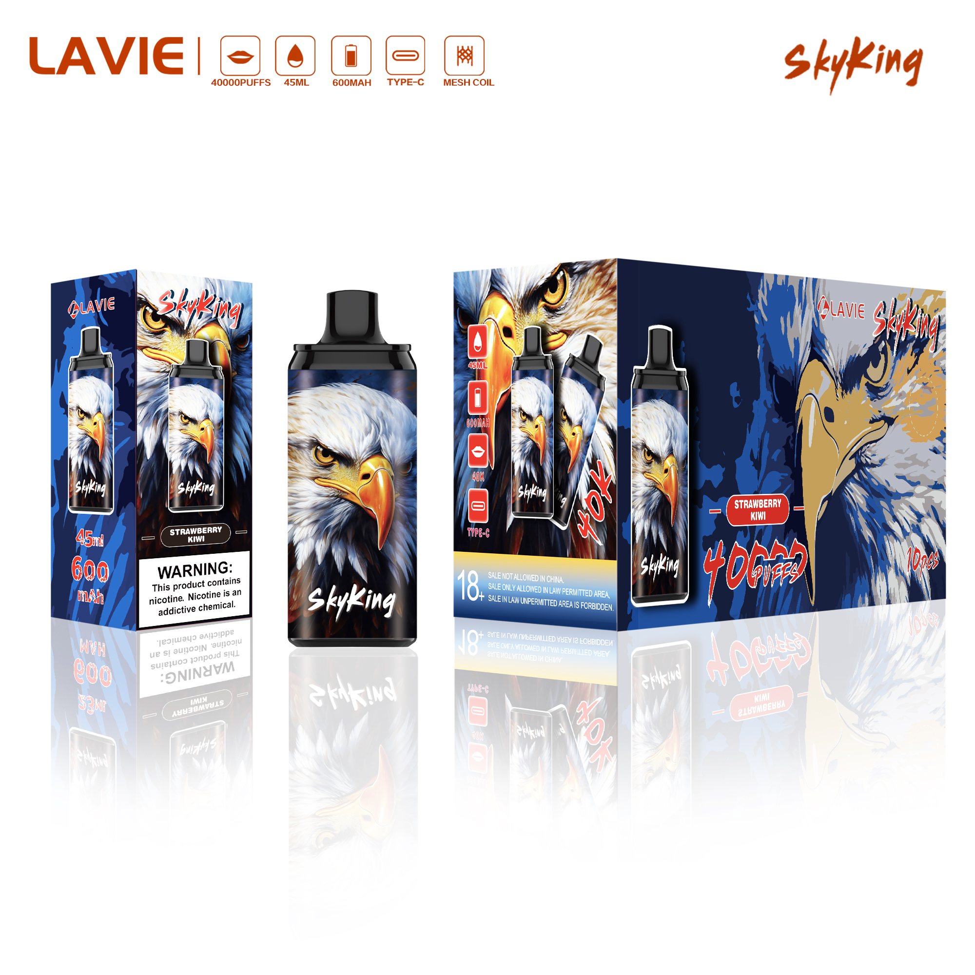 LAVIE Skyking 40000 Puffs Disposable Vape