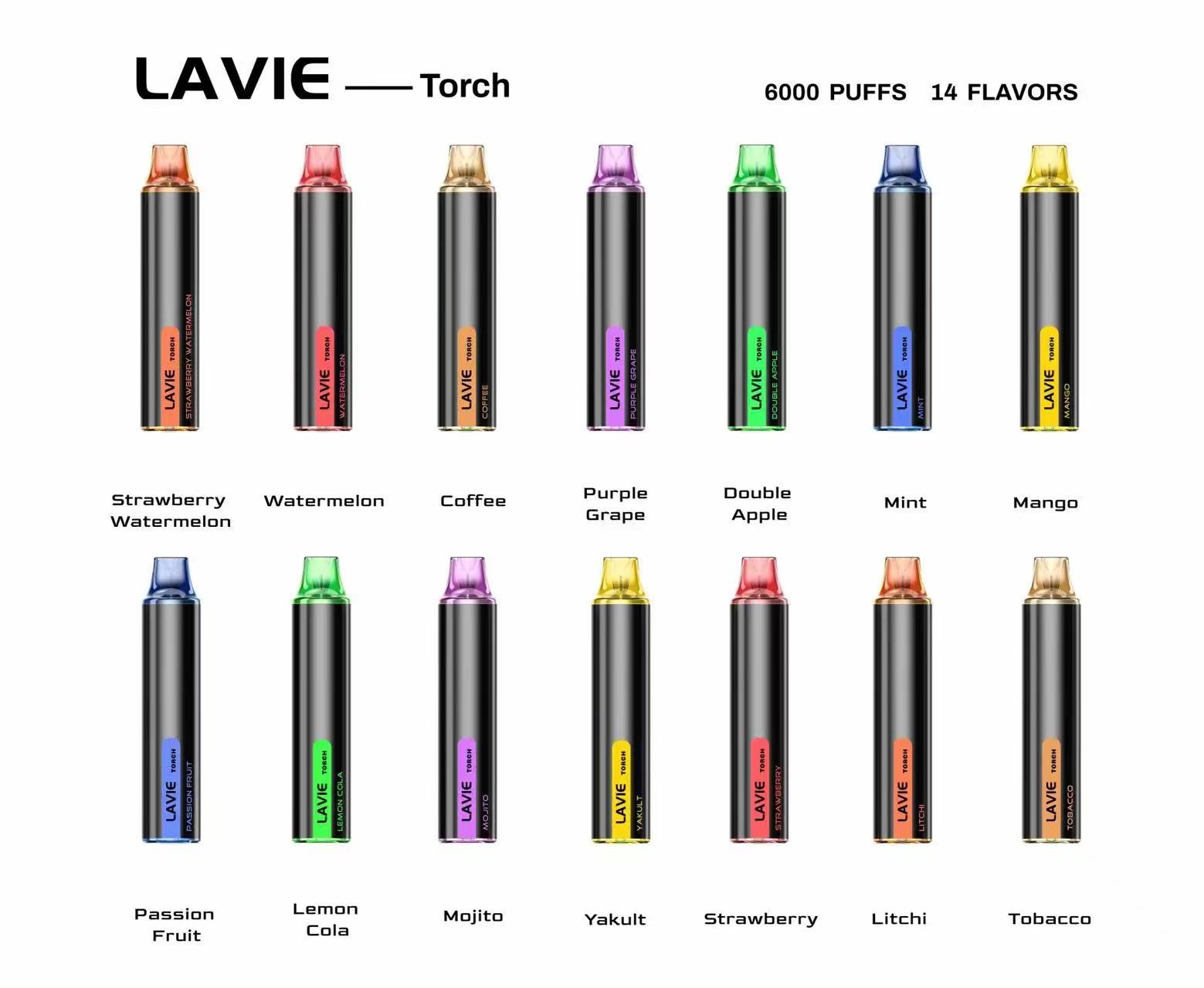 LAVIE Torch 6000 Puffs Disposable Vape gallery image 2