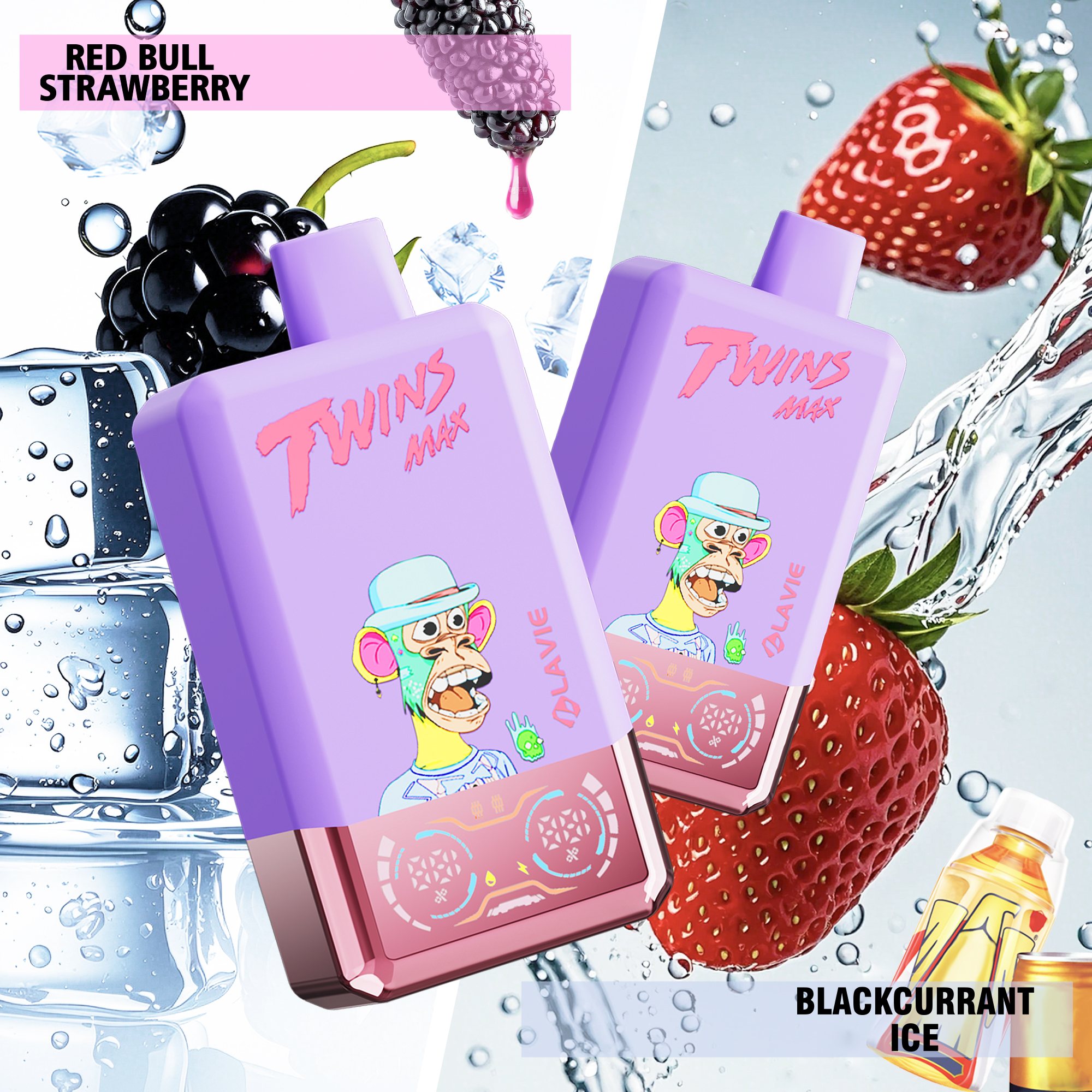 LAVIE Twins Max 70000 Puffs Double Flavor Disposable Vape gallery image 7