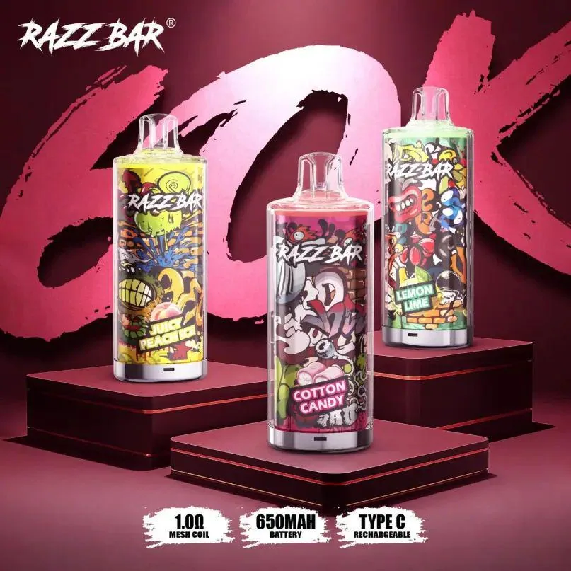 RAZZBAR 60000 Puffs Crystal Disposable Vape gallery image 3